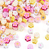 200Pcs 5 Colors Handmade Polymer Clay Bead CLAY-TA0002-14-3