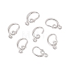 Brass Earring Hooks LS-KK-F828-02P-3