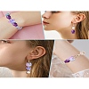Ocean Theme Diy Painted Glass Beads DIY-YW0008-82B-6