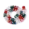 Electroplate Transparent Glass Beads Strands EGLA-N022-15A-B03-2