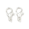 Brass Lobster Claw Clasps KK-G557-06B-S-1