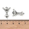 Tibetan Style Zinc Alloy Lantern Chandelier Component Links TIBEP-R334-166AS-RS-4