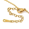 201 Stainless Steel Cable Chain Necklaces NJEW-G138-04G-3