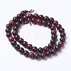 Imitation Burmese Rosewood Beads Strands X-WOOD-J001-03-8mm-1-2