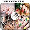 5Pcs Plastic Nail Art Line Brush AJEW-WH20816-069B-6