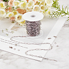 DIY Paperclip Chain Jewelry Making Kits DIY-SC0014-50P-4