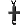 Cross Urn Ashes Pendant Necklace PW-WGBB57D-16-1