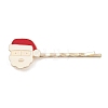 Christmas Theme Alloy Enamel Hair Bobby Pin AJEW-A056-04D-2