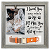 MDF Pet Photo Frames DIY-WH0525-015-1