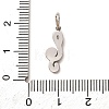 304 Stainless Steel Rhinestone Pendants RB-CBA1537-04P-3