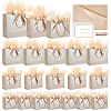 20Pcs 3 Styles Paper Gift Tote Bags with Polyester Gold Ribbon ABAG-WA0001-36C-1