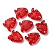 Transparent Glass Enamel Beads LAMP-U004-06-04-1
