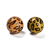Printed Opaque Acrylic Beads SACR-F015-01A-2