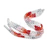 Electroplate Glass Beads Strands EGLA-D300-06-8mm-02-1