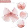 30Pcs 5 Colors Handmade Polyester Organza Bowknot Ornament Accessories DIY-CA0004-79-3