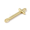 Rack Plating Brass Connector Charms KK-P245-07G-T-2