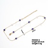 Evil Eye Brass Link Chain Necklaces Hip-hop Rock Fashion Necklace WS7214-1-1