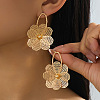 Filigree Alloy Stud Earrings WG36AB6-02-2