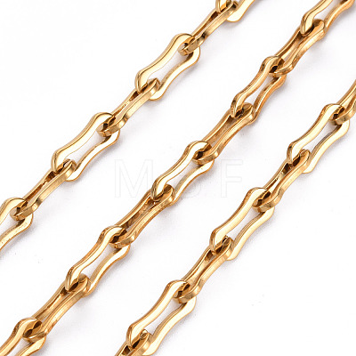 304 Stainless Steel Link Chains CHS-T003-14G-NF-1