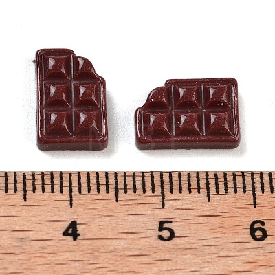 Luminous Resin Imitation Chocolate Decoden Cabochons RESI-K036-28G-02-1