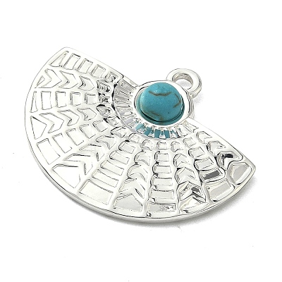 Dyed Synthetic Turquoise Pendants LS-STAS-G374-05S-07-1