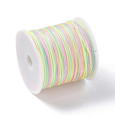 50M Segment Dyed Nylon Chinese Knotting Cord NWIR-A008-02D-1