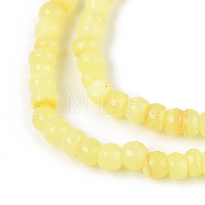 Natural Freshwater Shell Dyed Beads Strands SHEL-T020-29B-09-1