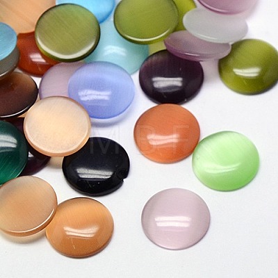 Cat Eye Cabochons CE-J002-6mm-M-1