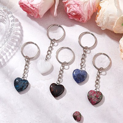Gemstone Keychains KEYC-JKC01143-02-1