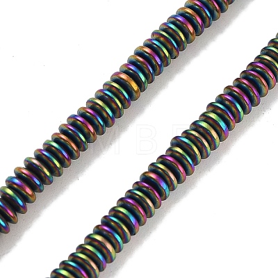 Electroplated Synthetic Non-magnetic Hematite Beads Strands G-P545-A01-01G-1