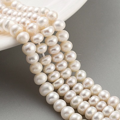 Natural Cultured Freshwater Pearl Beads Strands PEAR-C003-34A-1