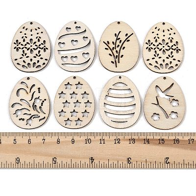 Easter Egg MDF Sheets WOOD-G028-07-1