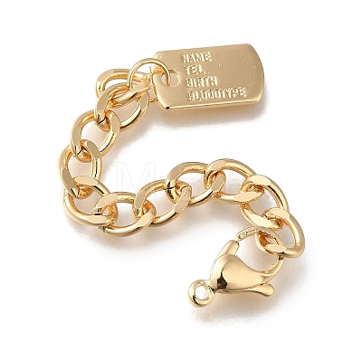 Brass Ends with Chain KK-H480-12G-1