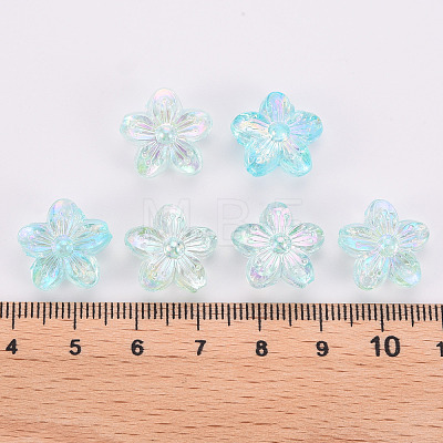 Transparent Acrylic Beads TACR-S154-45C-754-1