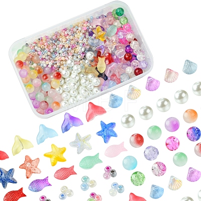 Transparent Glass Beads GLAA-FS0001-92-1