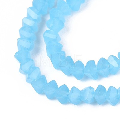 Imitation Jade Glass Beads Strands GLAA-N020-4mm-33-1