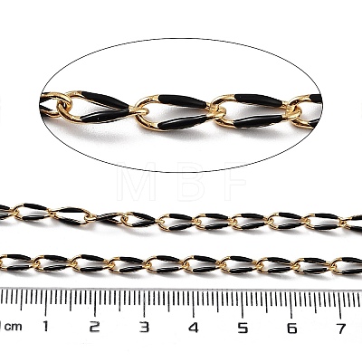 304 Stainless Steel Handmade Beaded Chain CHS-K019-02G-02-1