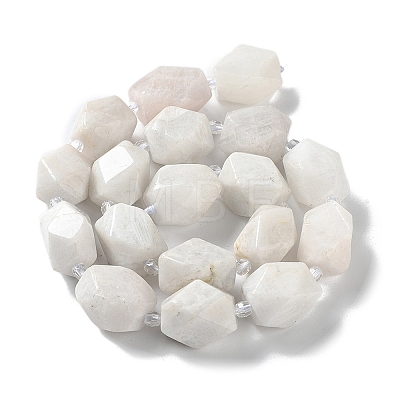 Natural Rainbow Moonstone Beads Strands G-C182-21-02-1