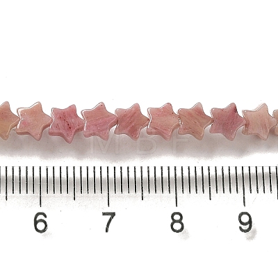Natural Rhodonite Beads Strands G-G085-B34-02-1