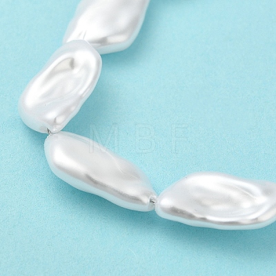 ABS Plastic Imitation Pearl Beads Strands KY-F021-05-1