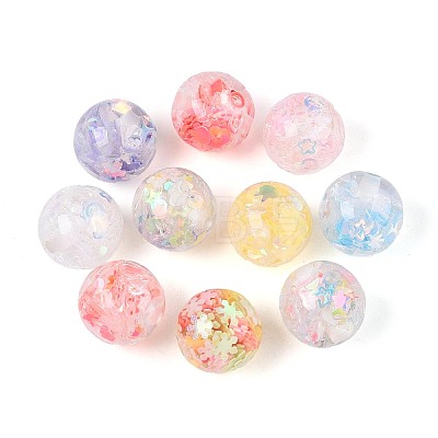Transparent Resin Beads RESI-T061-02M-1