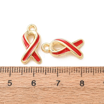 Alloy Enamel Pendants AL-CBA7256-14G-1