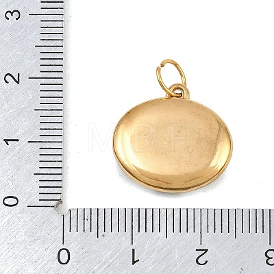 Printed 304 Stainless Steel Pendants LS-SA-CBAE390-03G-1