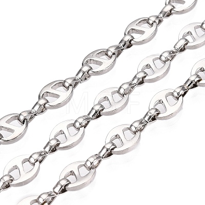 Iron Coffee Bean Link Chains CH-T005-10P-1