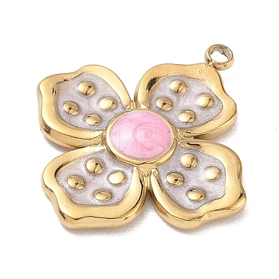 304 Stainless Steel Enamel Pendants LS-STAS-I369-04G-01-1