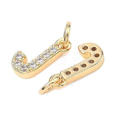 SHEGRACE Brass Micro Pave Clear Cubic Zirconia Pendants XGRQ29863-394G-J-1