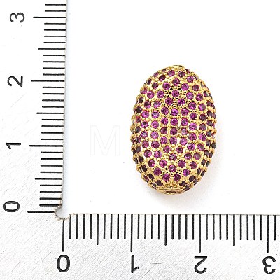 Rack Plating Brass Micro Pave Cubic Zirconia Charms KK-G513-74A-04G-1