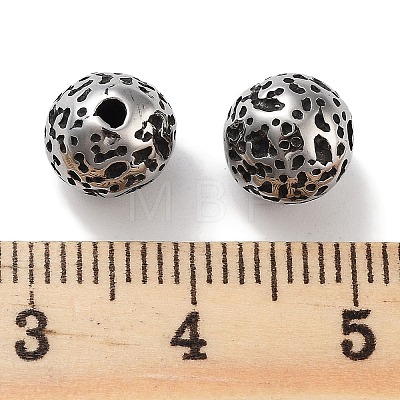 304 Stainless Steel Beads STAS-M057-15AS-1