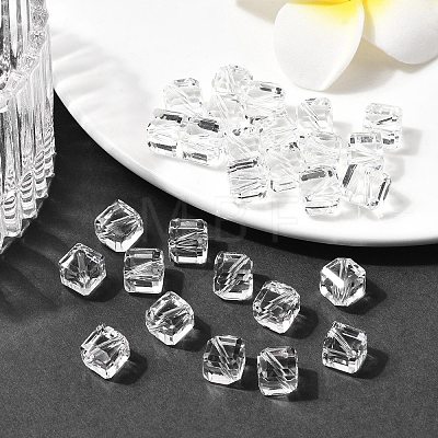 Imitation Austrian Crystal Beads SWAR-F069-7x7mm-01-1