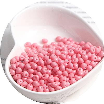 Macaron Baking Paint Glass Seed Beads PW-WGB8861-18-1